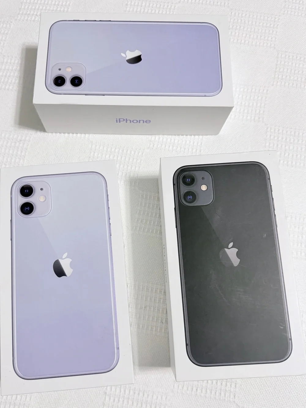 iPhone 11 Box with Charger & Accessory Tray Like New